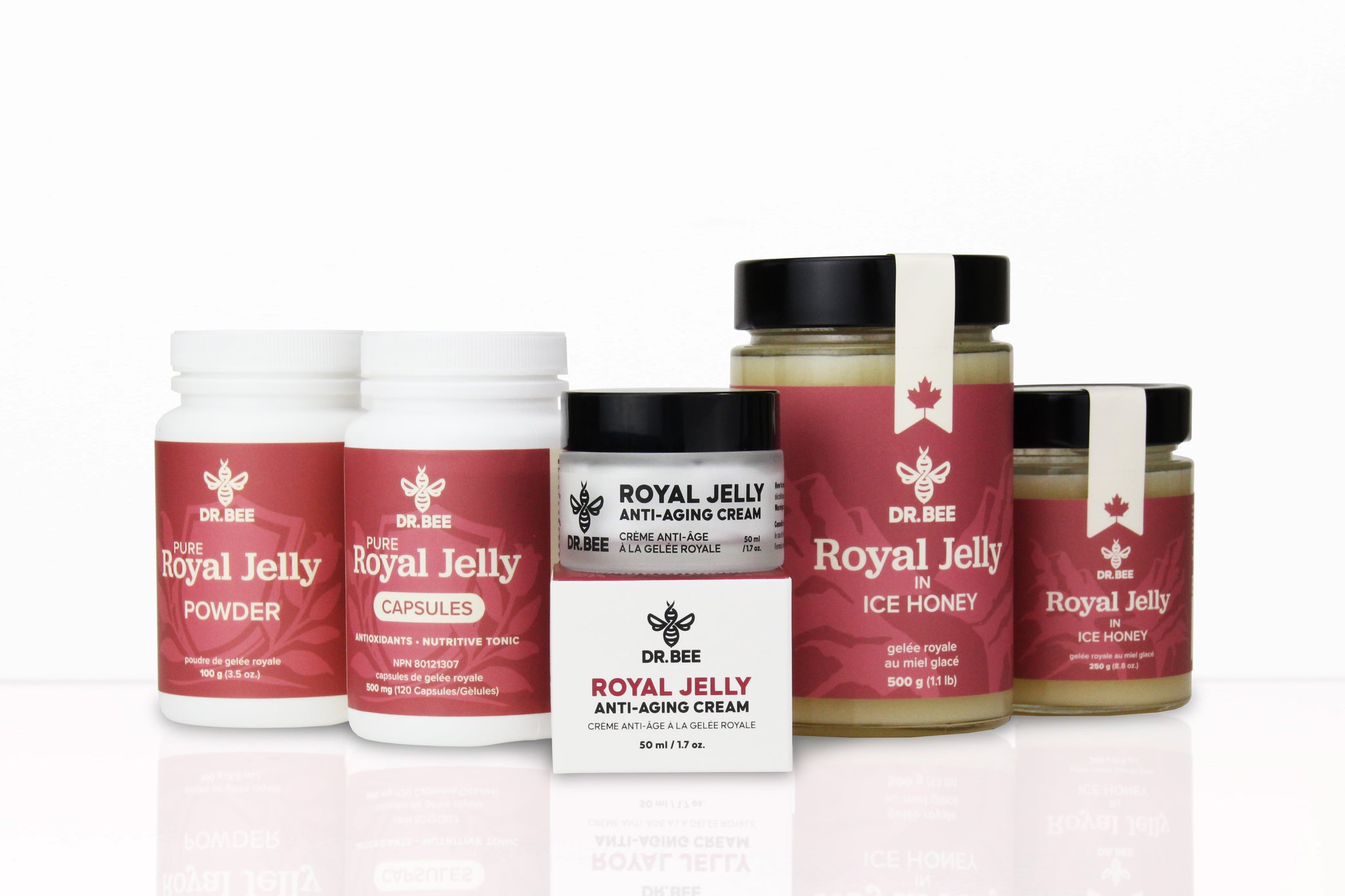 Royal Jelly in Ice Honey